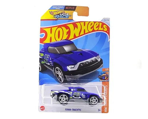 Hot Wheels Terra-Tracktyl Azul.