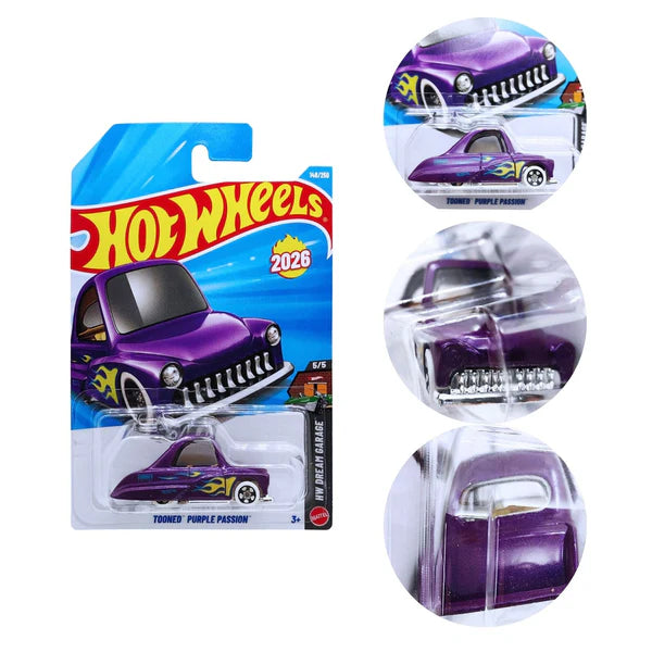 Hot Wheels Tooned Purple Passion Morado.