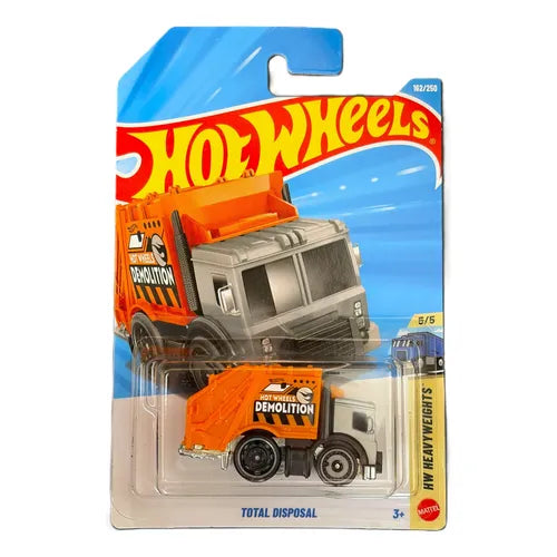 Hot Wheels Total Disposal Gris TH.