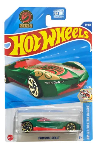 Hot Wheels Twin Mill Gen-E Verde.