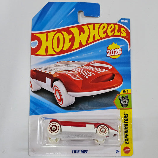 Hot Wheels Twin Tags Rojo.