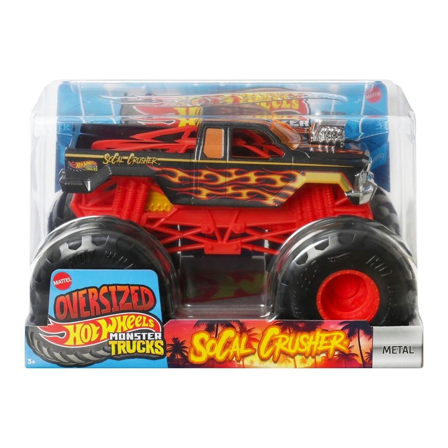 Hot Wheesl Monster Trucks Oversized Socal Crusher.