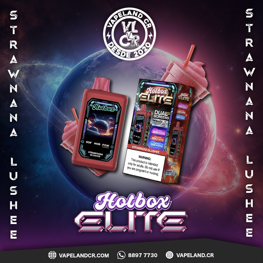Hotbox Elite Strawnana Slushee 50000 puffs.