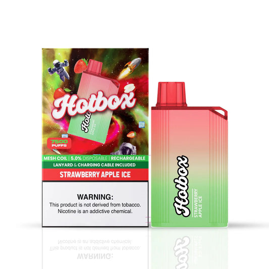 Hotbox Strawberry Apple Ice 7500 puffs.