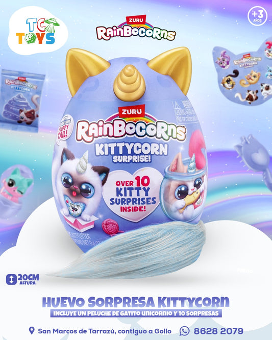 Huevo Zuru Rainbocorns Kittycorn Surprise!.
