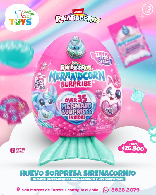 Huevo Zuru Rainbocorns Mermaidcorn Surprise.