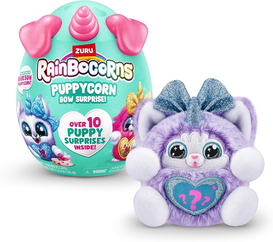 Huevo Zuru Rainbocorns Puppycorn Bow Surprise!.