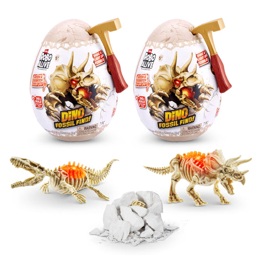 Huevo Zuru Robo Alive Dino Fossil Find!.