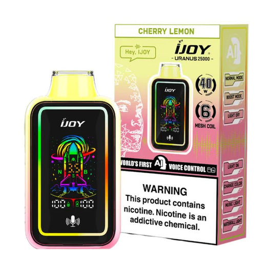 Ijoy Uranus Cherry Lemon 25000 puffs.