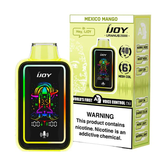 Ijoy Uranus Mexico Mango 25000 puffs.
