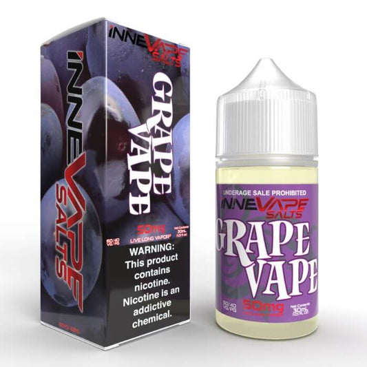 InneVape Salts Grape Vape 24mg y 50mg.