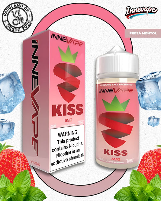 InneVape Strawberry Kiss Ice 3mg y 6mg.