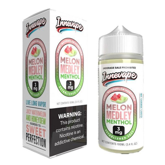 Innevape Melon Medley Menthol 3mg y 6mg.