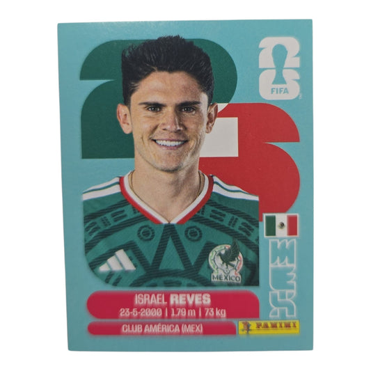 Israel Reyes MEX 7 Mundial 2026 Panini.