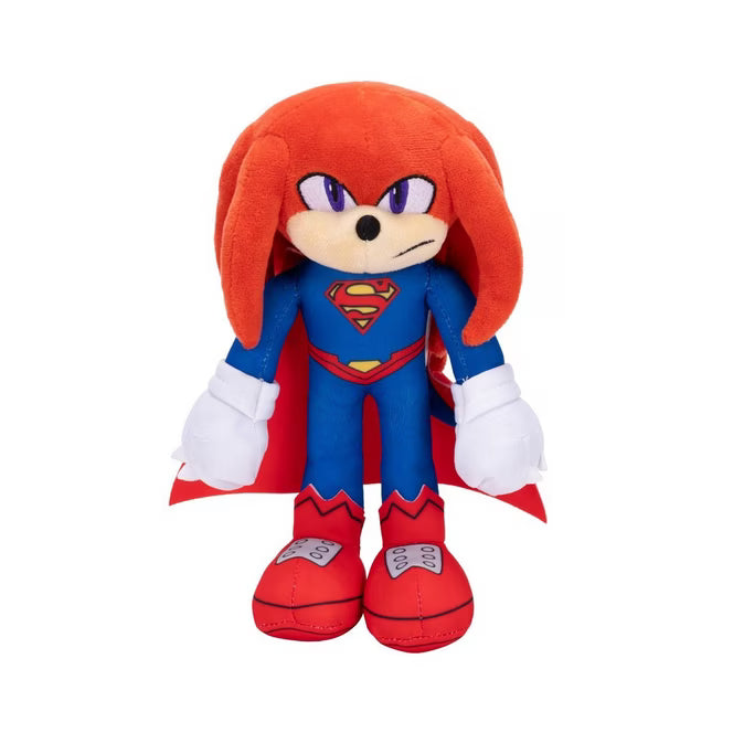 Peluche DC X Sonic The Hedgenog Knuckles Superman Jakks.