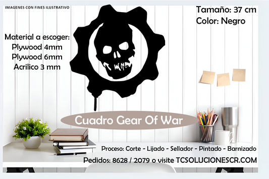 Cuadro Juego Gear Of War