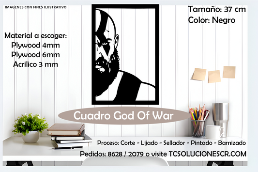 Cuadro Juego God Of War 1
