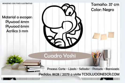 Cuadro Juego Mario Yoshi