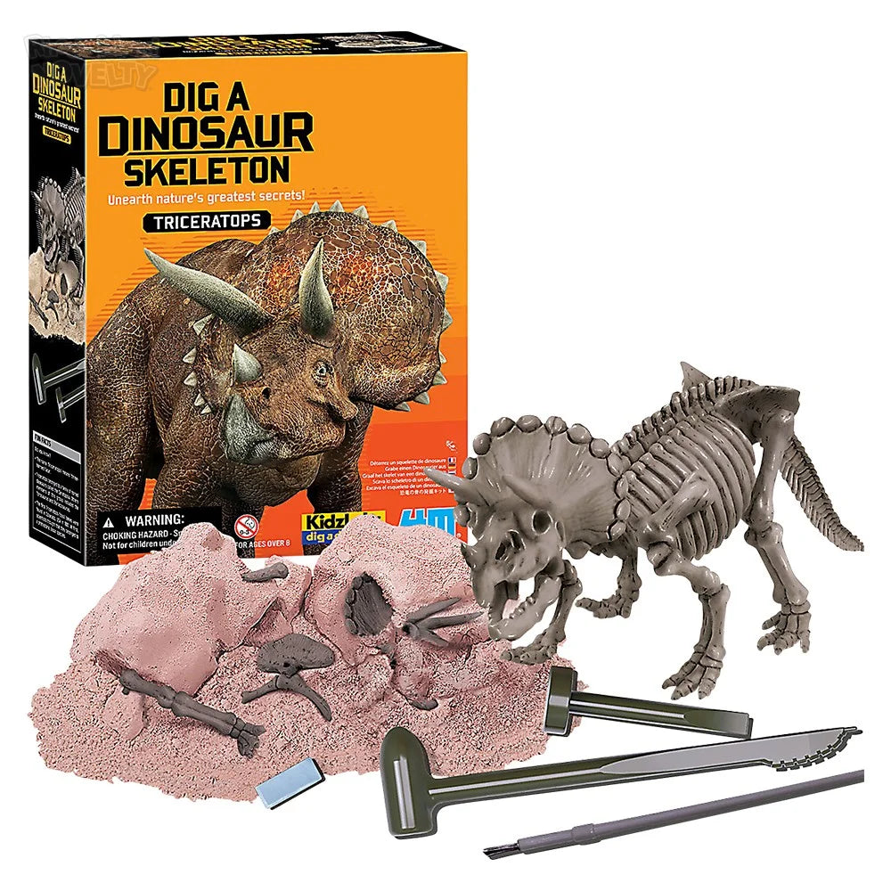 Juego de Arqueología Kidz Labs Triceratops.