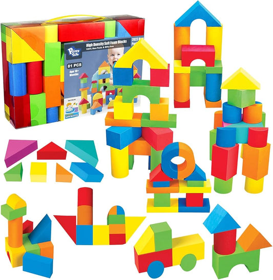 Juego de Bloques de Foam Pequeños Sen Yan Toys.