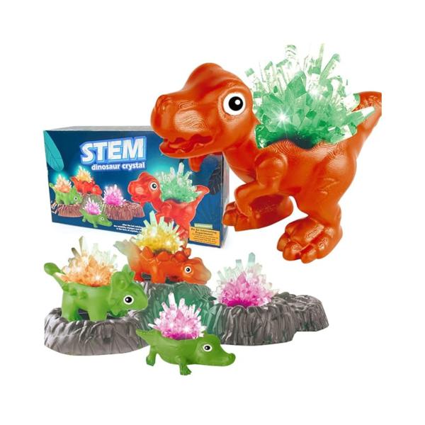 Juego de Ciencia Stem Dinosaur Crystal.