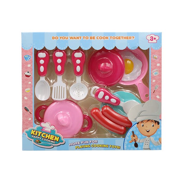Juego de Cocina Kitchen Happy Cooking.