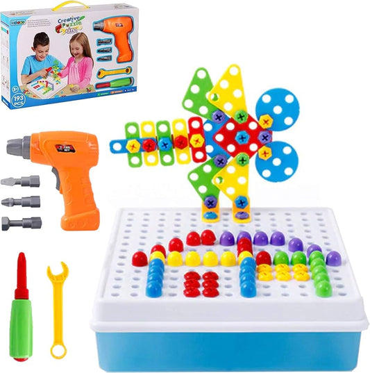 Juego de Ensamblaje Bloques con Herramientas BOHUI.