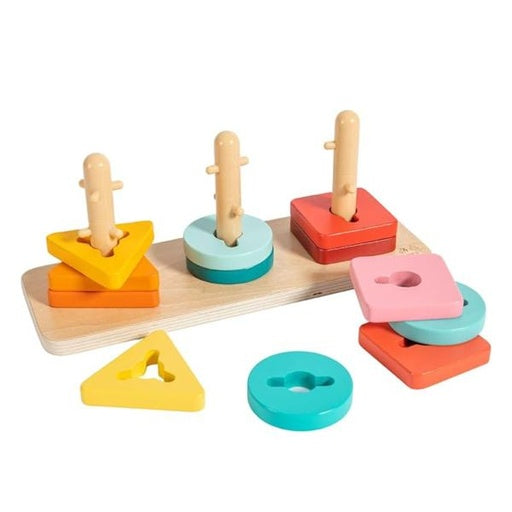 Juego de Madera para Encajar Hape.