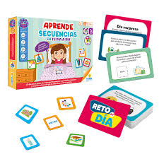 Juego de Mesa Ronda Aprende Secuencias En Tu Día.