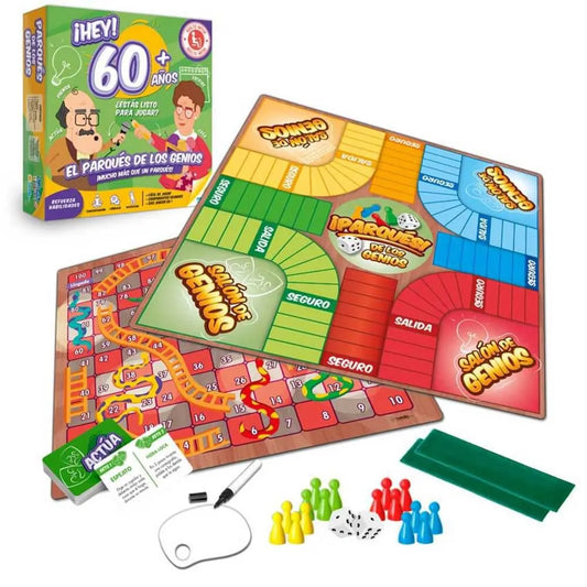 Juego de Mesa Ronda El Parqués de los Genios.
