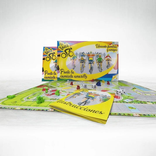 Juego de Mesa Ronda Le Tour Ponte la Camiseta Amarilla.