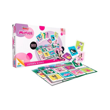 Juego de Mesa Ronda Lotería Minnie.