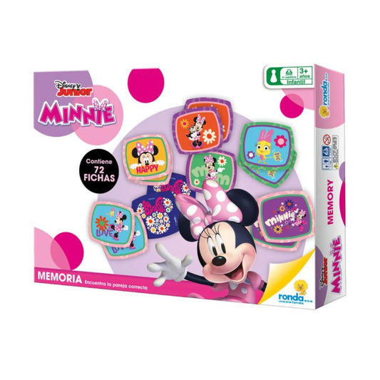 Juego de Mesa Ronda Memoria Disney Minnie.