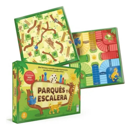 Juego de Mesa Smart Games Parqués y Escalera.