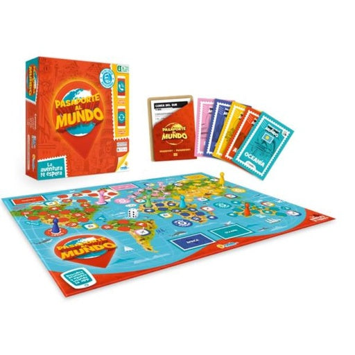 Juego de Mesa Ronda Pasaporte al Mundo.