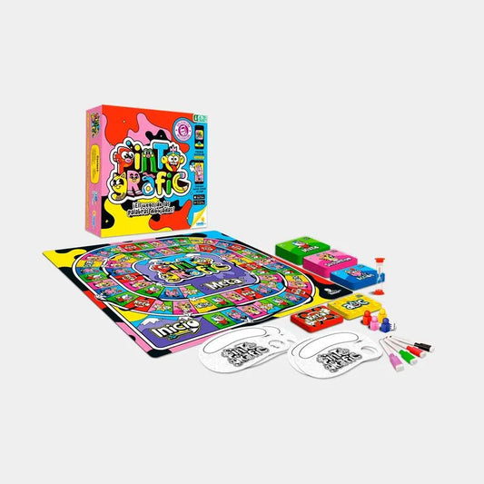 Juego de Mesa Ronda Pintografic.