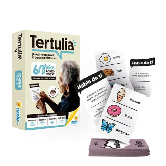 Juego de Mesa Ronda Tertulia Recordando E Imaginando.