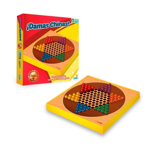 Juego de Mesa Ronda ¡Damas Chinas!.