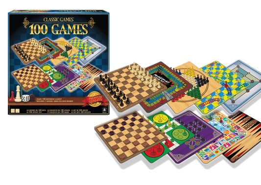 Juego de Mesa Set de 100 Juegos.