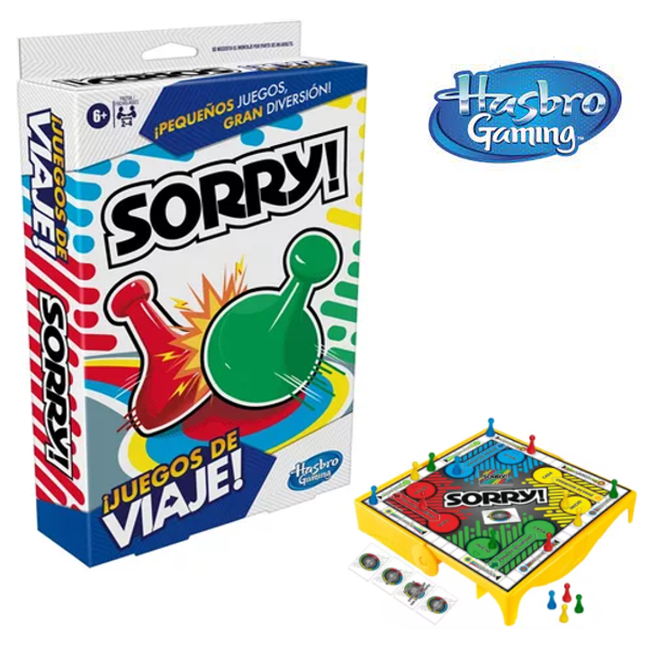 Juego de Mesa de Viaje Hasbro Sorry!.