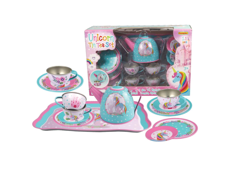 Juego de Té de Unicornios.