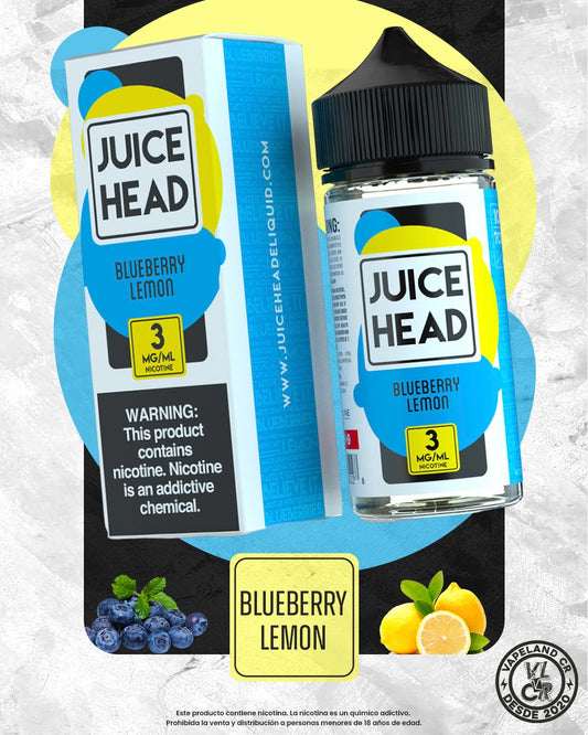 Juice Head Blueberry Lemon 3mg.