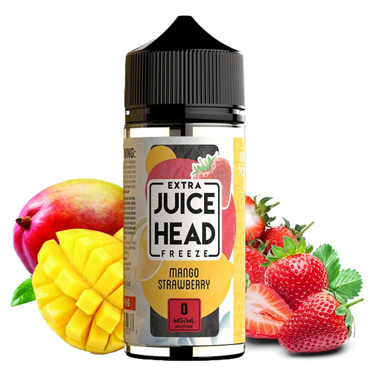 Juice Head Extra Freeze Mango Strawberry 3mg y 6mg.