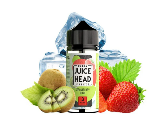 Juice Head Extra Freeze Strawberry Kiwi 3mg y 6mg.