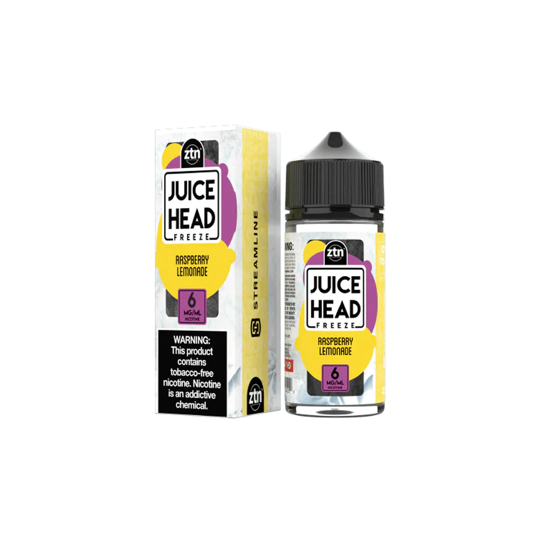 Juice Head Freeze Raspberry Lemonade 3mg y 6mg.