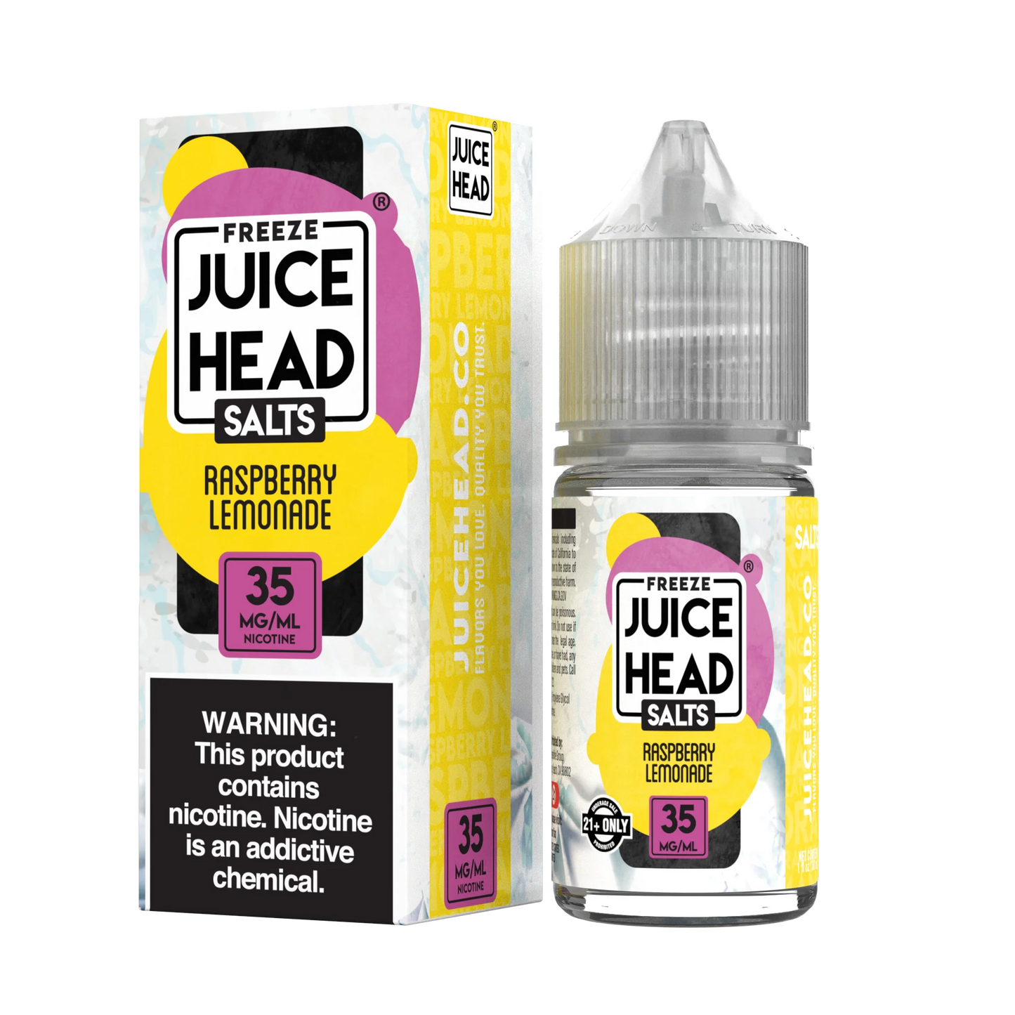 Juice Head Freeze Salts Raspberry Lemonade 35mg y 50mg.