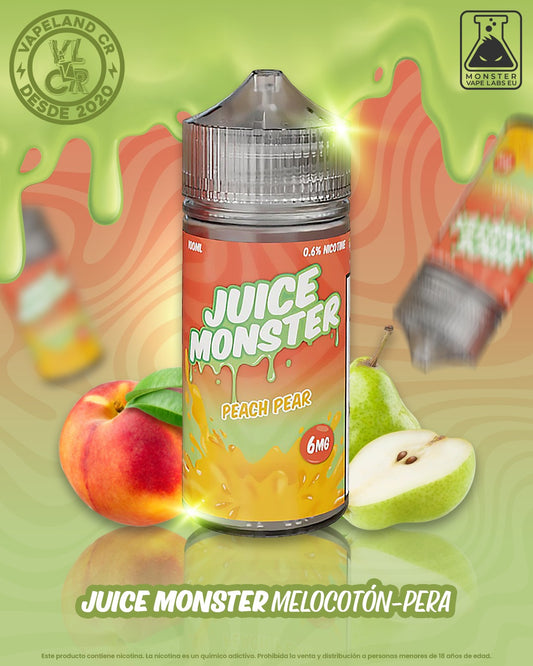 Juice Monster Peach Pear 3mg y 6mg.