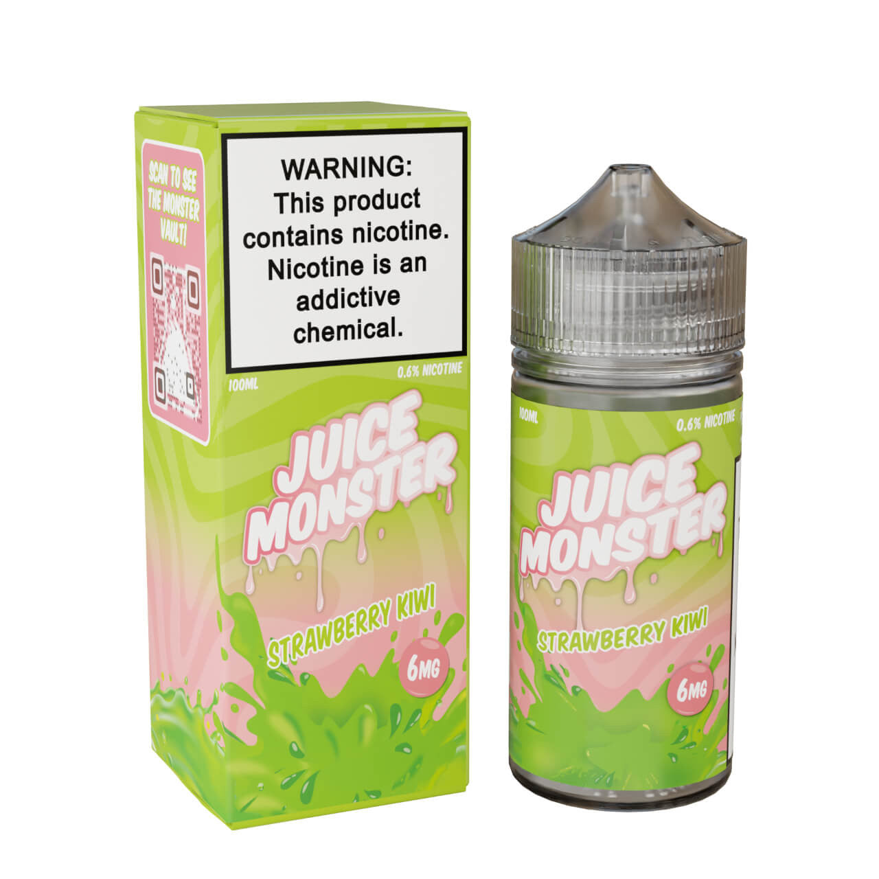 Juice Monster Strawberry Kiwi 6mg.