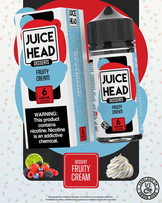 Juice Head Desserts Fruity Cream 3mg.