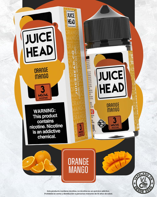 Juice Head Orange Mango 3mg y 6mg.